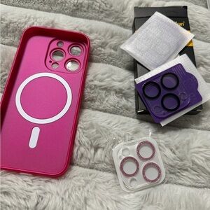 iPhone 15 pro phone case and camera lens